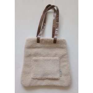 Arcadia Encore▪️Sherpa Plush Shoulder Tote Bag